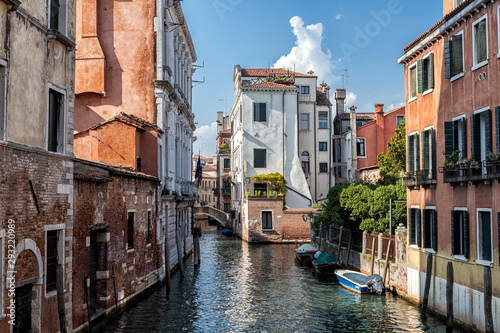 Fototapeta Naklejka Na Ścianę i Meble -  The famous and unique Venice surrounded by water and canals, Italy