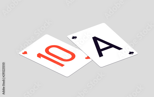 isometric illustration Blackjack in Online casino mobile app. Banner with Twenty-One Banner Online Casino isometric mobile app isolated on white background Blackjack Twenty-One Jackpot isometry poster