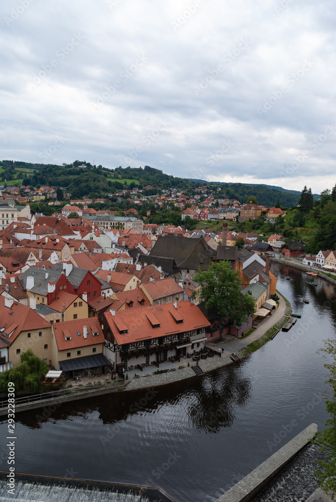 Town of Cesky Krumlov, Czech Republic