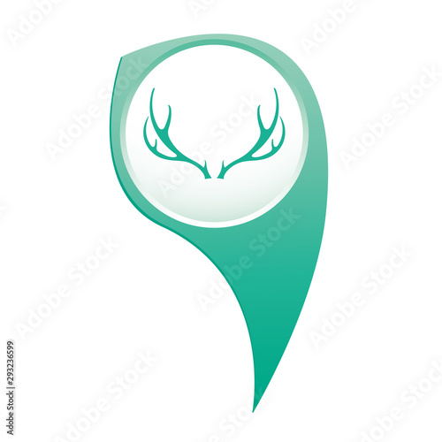 Hunting club logo icon
