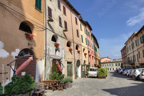 Fototapeta Naklejka Na Ścianę i Meble -  Castle and Tower in Brisighella - Italy