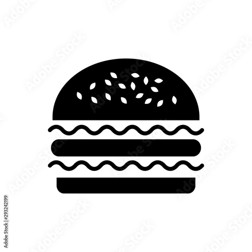 burger icon trendy