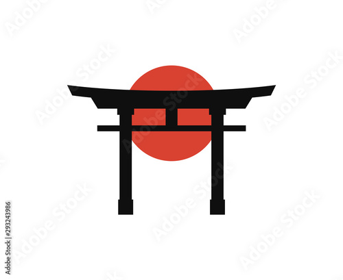 Creative torii gate draw