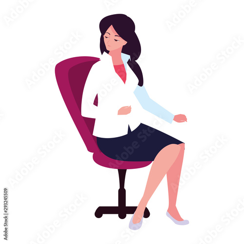 Isolated pregnant woman design icon