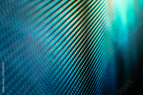 CloseUp LED blurred screen. LED soft focus background. abstract background ideal for design.