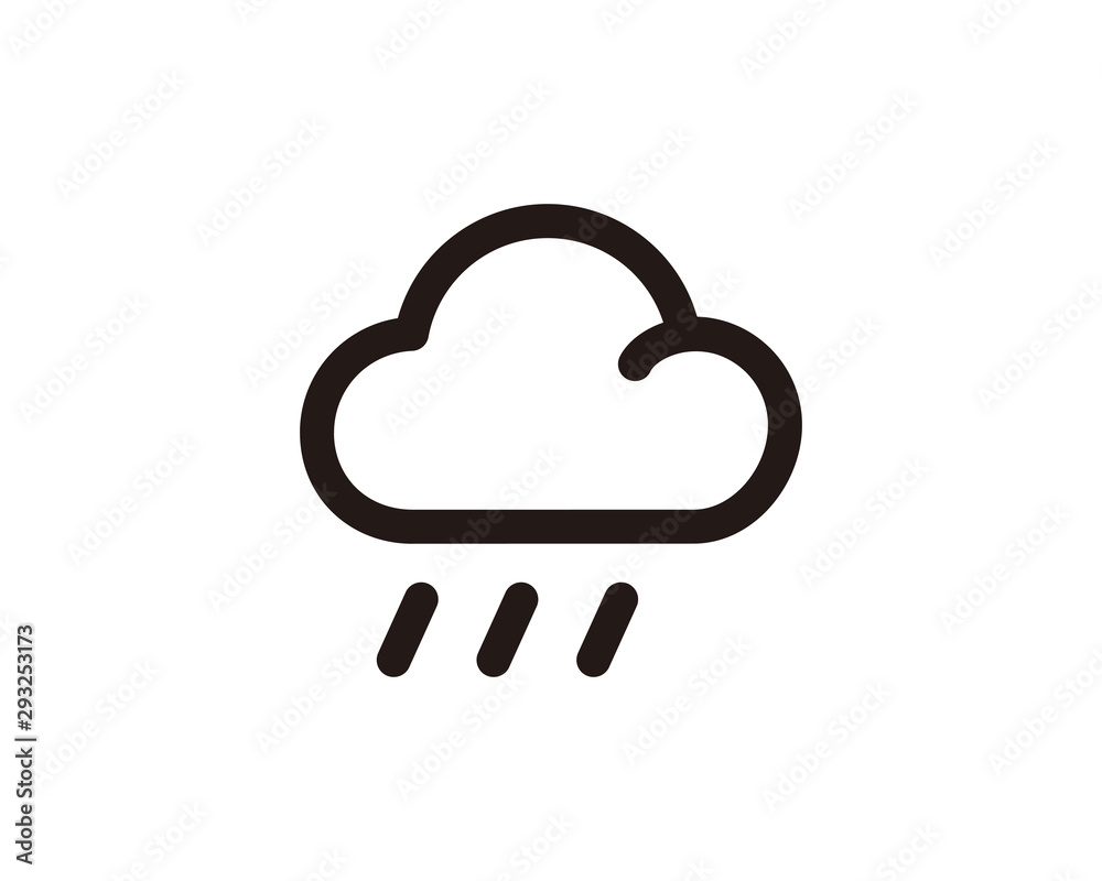 Weather icon symbol vector Weather icon symbol vector