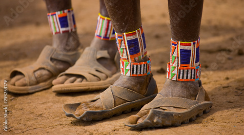 Tribu Masai, Kenia, Africa photo