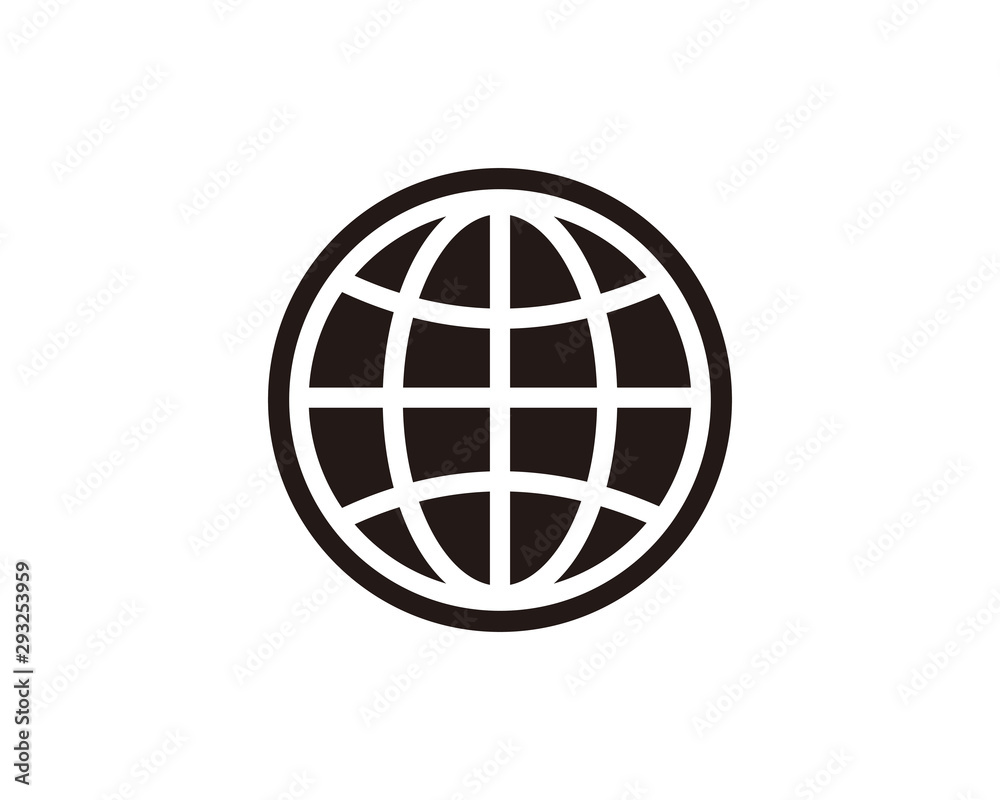World web, website icon symbol vector