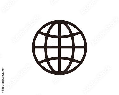 World web  website icon symbol vector