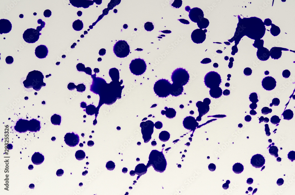 Fototapeta abstract purple make up pattern on a white background