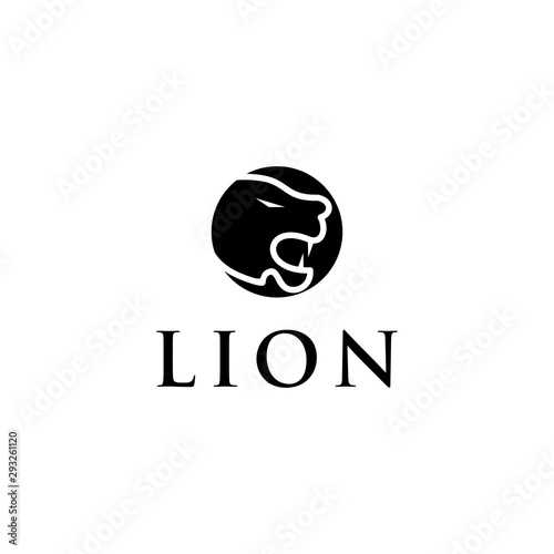Lion Lydia Abstract Creative Animal Icon Logo Design Template Element Vector