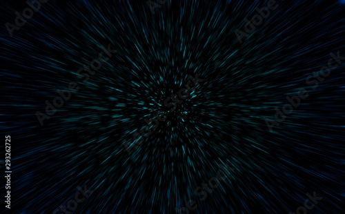 Obraz na płótnie Shiny Particles Space Explosion Retro Sci-Fi Neon radial lines Background Futuristic speed light zoom of the 80`s. Digital Cyber Surface. Suitable for design in the style of the 1980`s w salonie