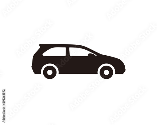 Car icon symbol vector