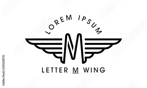 Letter M Wing