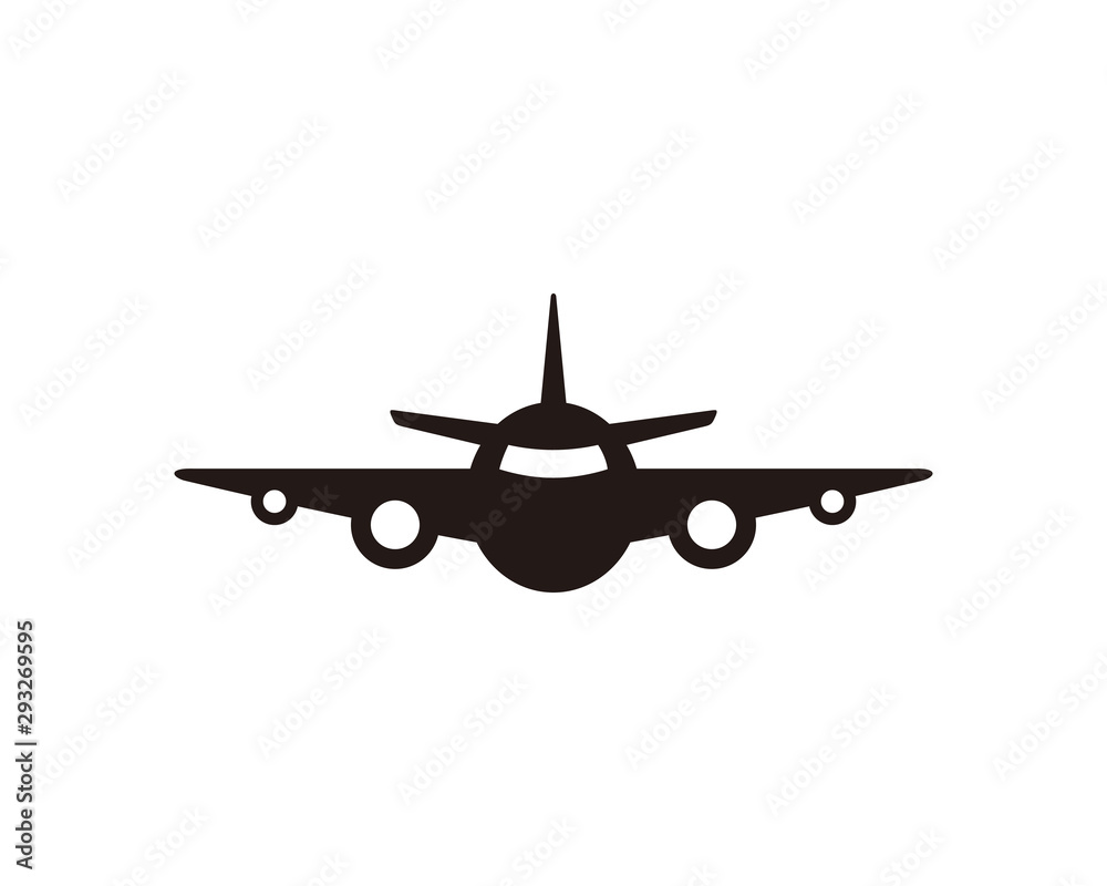 Plane icon symbol vector Plane icon symbol vector