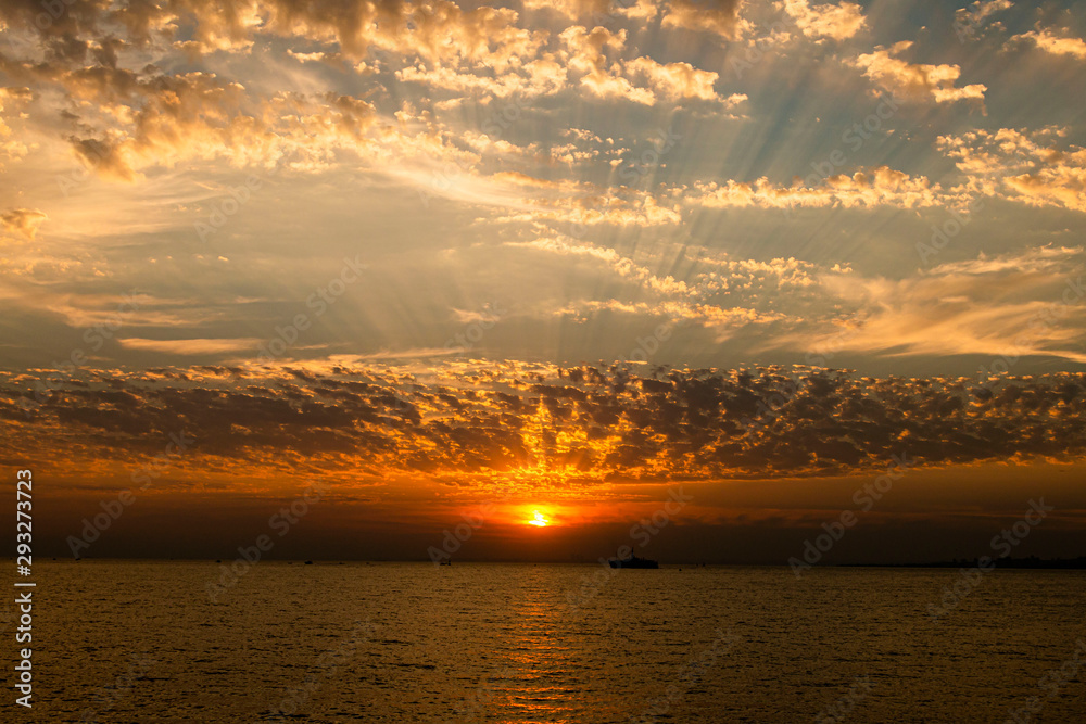 Romantic Natural Sunset Sunrise Over Field Or Meadow. Bright Dramatic Sky And Dark Ground. Countryside Landscape Under Scenic Colorful Sky At Sunset Dawn Sunrise. Sun Over Skyline, Horizon Romantic Natural Sunset Sunrise Over Field Or Meadow. Bright Dramatic Sky And Dark Ground. Countryside Landscape Under Scenic Colorful Sky At Sunset Dawn Sunrise. Sun Over Skyline, Horizon