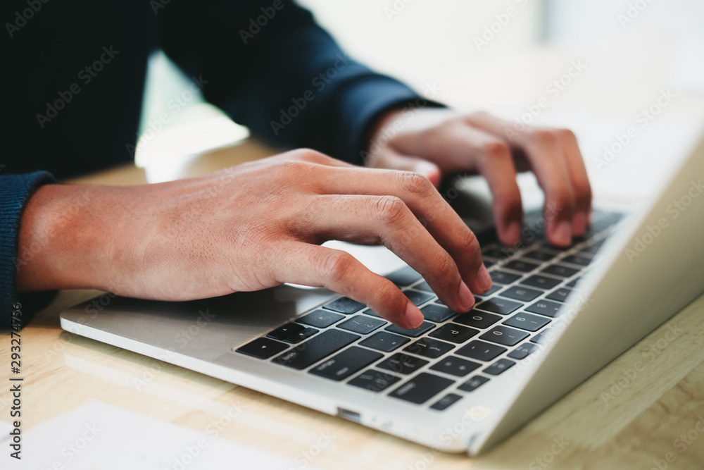 Business man analyzing investment graph and discussing plan in meeting room with laptop, investment concept Business man analyzing investment graph and discussing plan in meeting room with laptop, investment concept