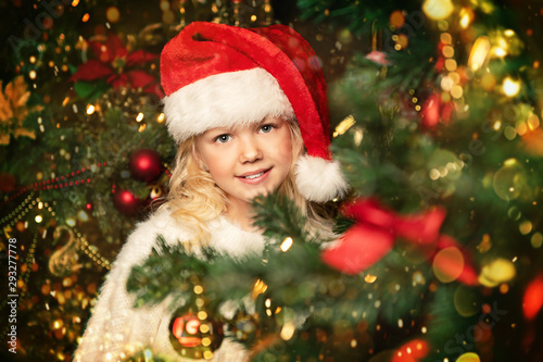 near christmas tree