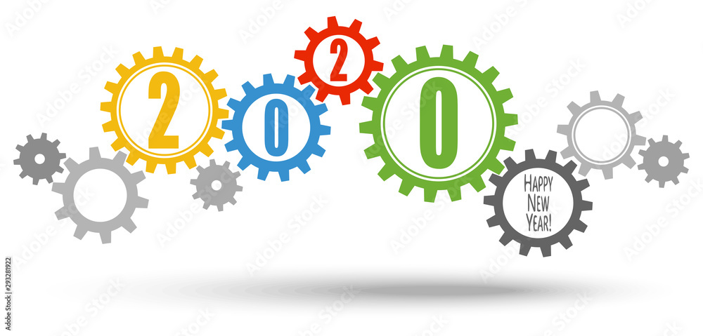 cooperation gears for New Year 2020 cooperation gears for New Year 2020