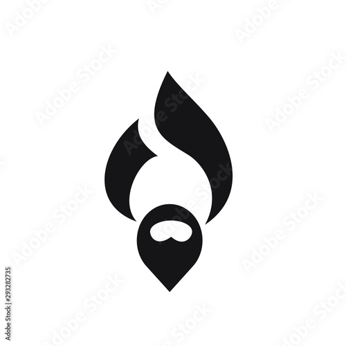 genie logo icon designs vector