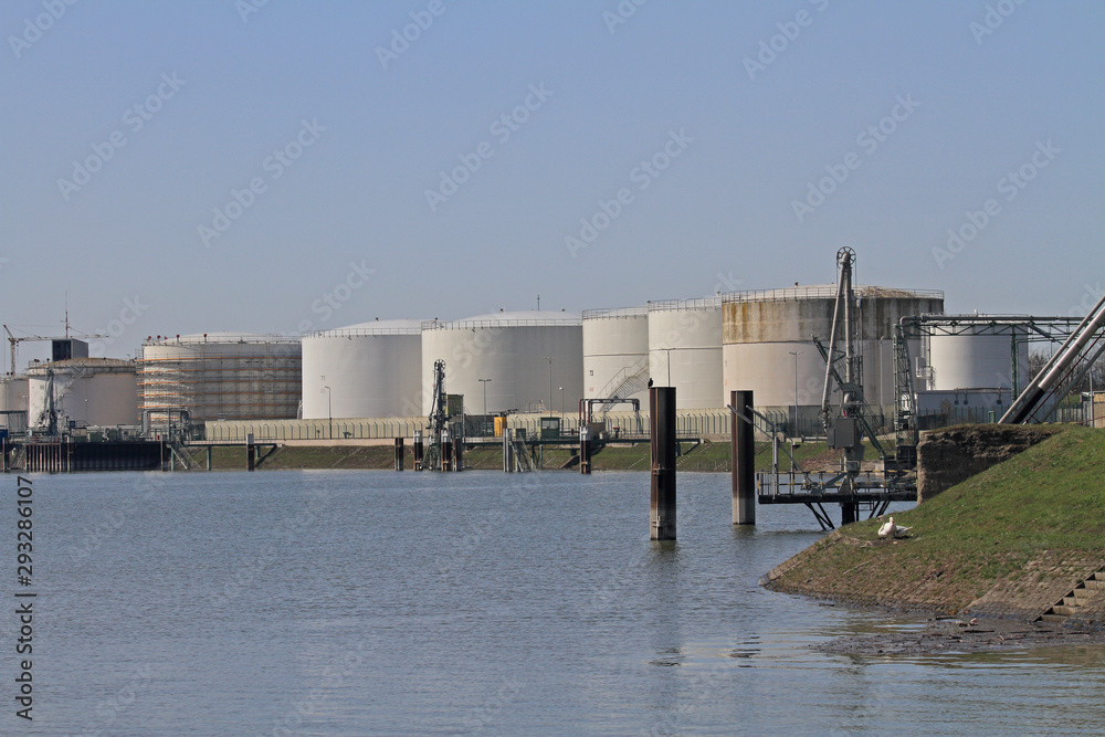 Obraz premium Industriehafen