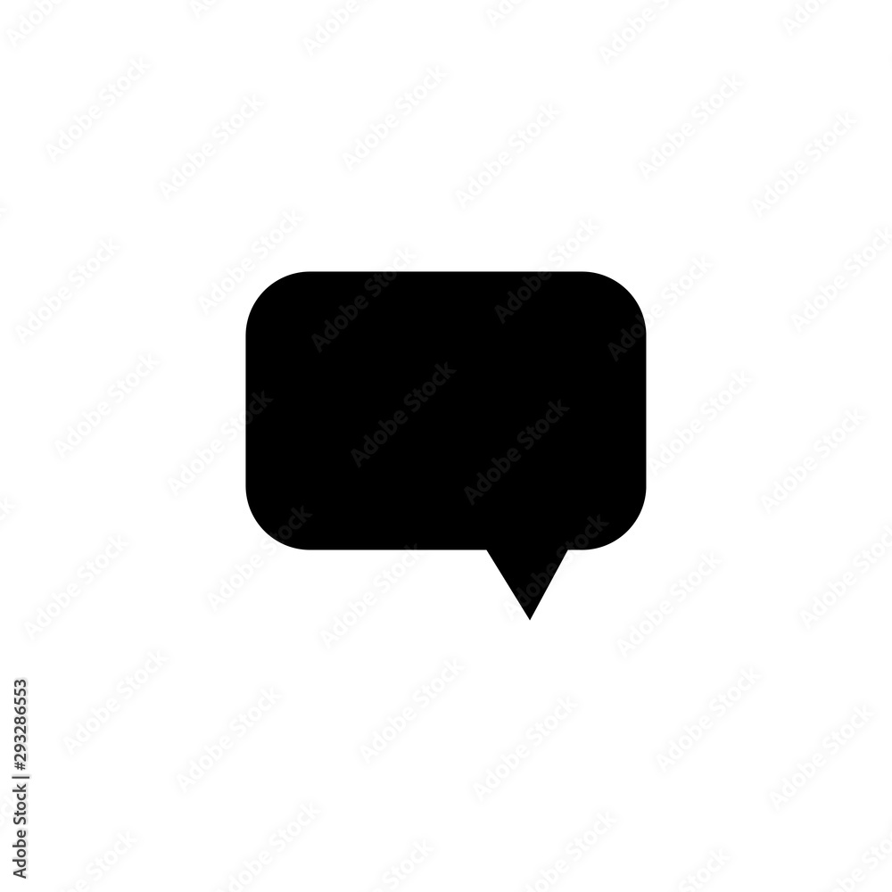 bubble speech icon vector design template bubble speech icon vector design template