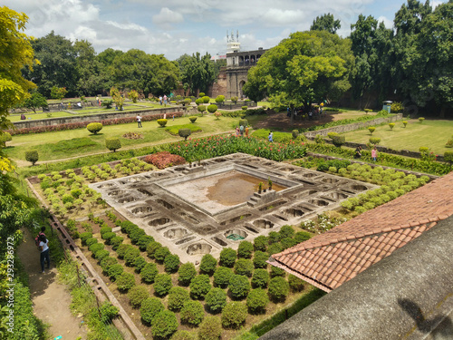 pune/india-aug 25 2019: the peshawa's shaniwarwada palace in pune photo