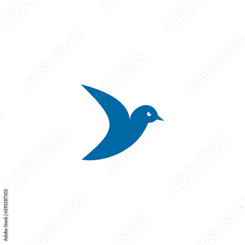 Bird logo design vector template