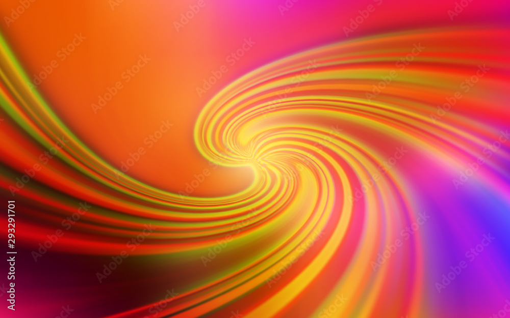 Light Multicolor vector blurred background. An elegant bright illustration with gradient. Background for designs.