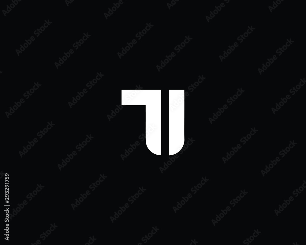 Professional and Minimalist Letter AA Logo Design, Editable in Vector Format in Black and White Color