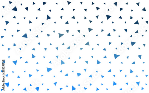 Light BLUE vector  abstract polygonal background. Glitter abstract illustration with an elegant triangles. Brand new design for your business.