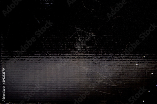 Abstract dust and horizontal lines on a black background