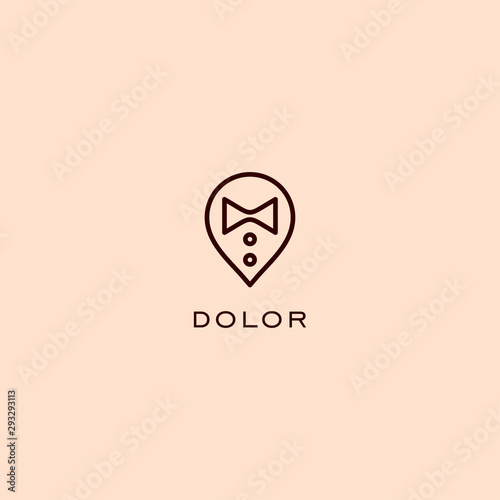 Concierge logo icon design vector