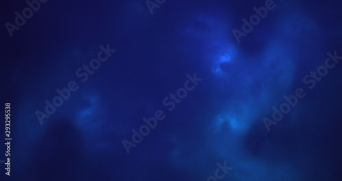 3D rendering abstract space and nebula background © BetiBup33