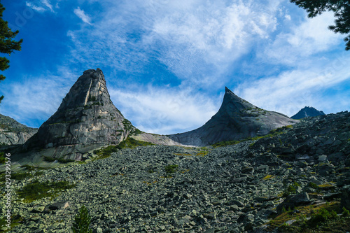 Slika na platnu view of parabola mountains