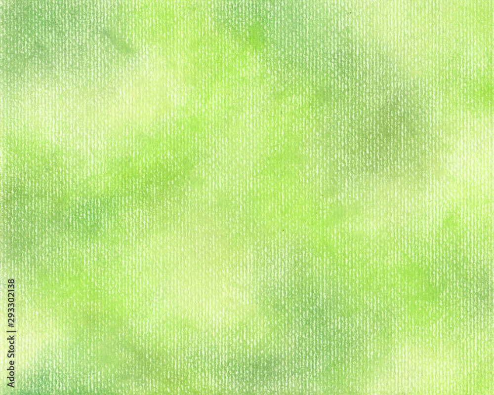 パステルで描いたパステルカラーの背景 グリーン系 Stock Illustration Adobe Stock