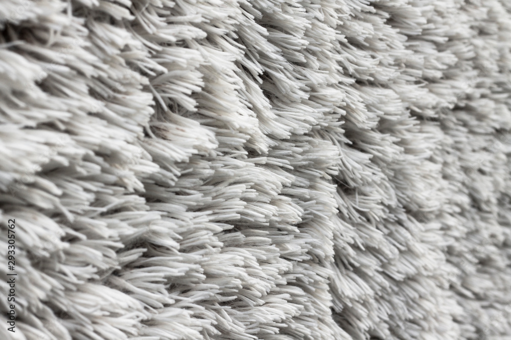 Texture de fourrure laineuse blanche Texture de fourrure laineuse blanche