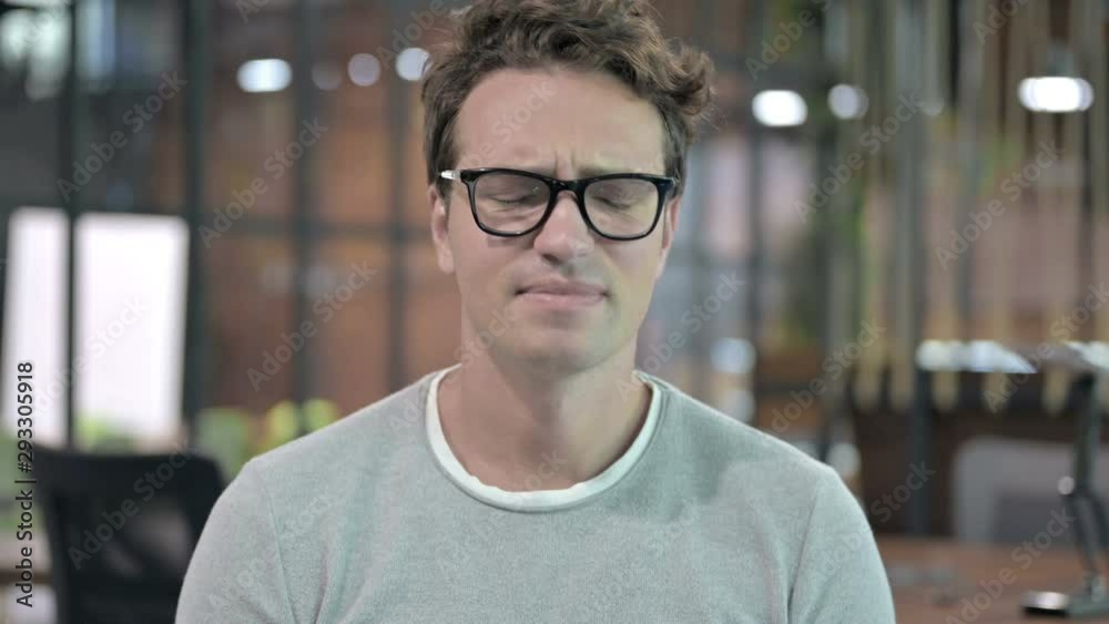 Portrait Shoot of Disappointed Guy get Shocked Portrait Shoot of Disappointed Guy get Shocked