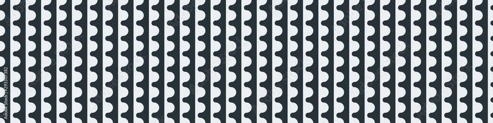 Obraz premium Truchet Motif Pattern Generative Tile Art background illustration