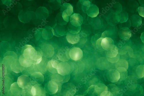 Abstract bokeh background. Defocused christmas lights. Party, holiday and festive concept