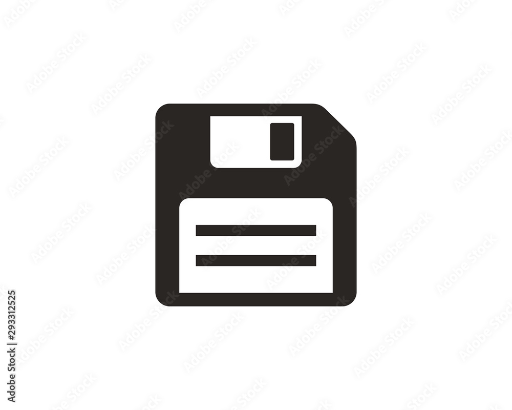 Disket icon symbol vector