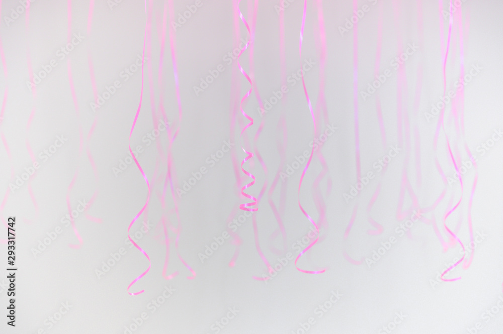 Fototapeta premium pink curve line background element , valentine