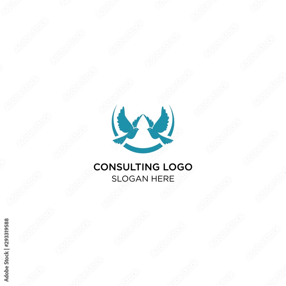 bird for consulting logo templates bird for consulting logo templates