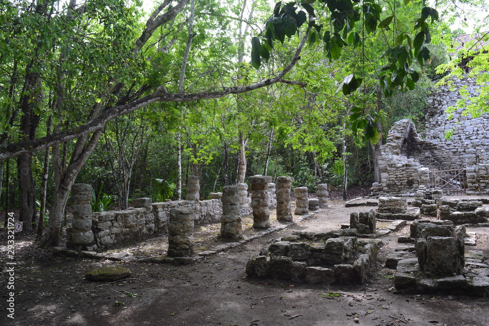 Maya Coba Ruine 