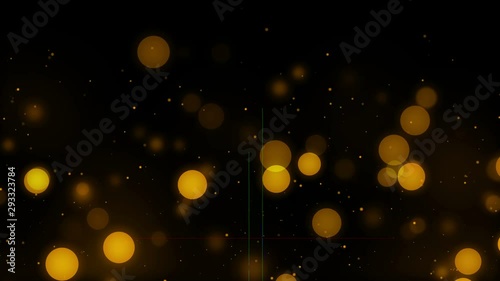 abstract bokeh particles background