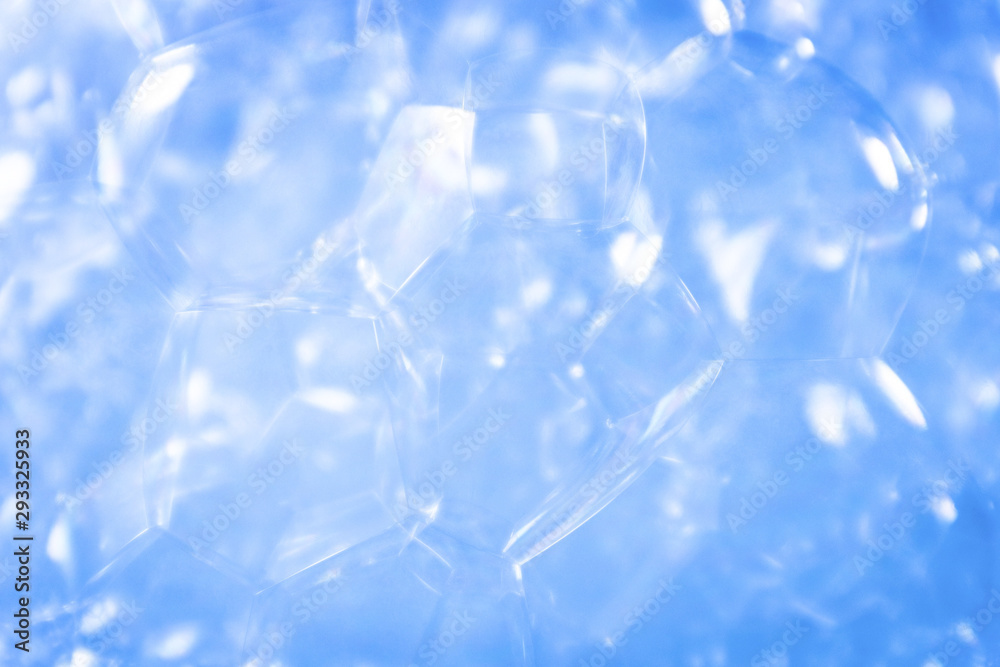 Beautiful abstract texture color white and blue bubbles background in water on blue background pattern clear soapy shiny Beautiful abstract texture color white and blue bubbles background in water on blue background pattern clear soapy shiny