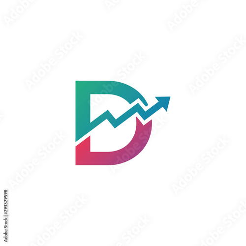 consulting initial D logo template