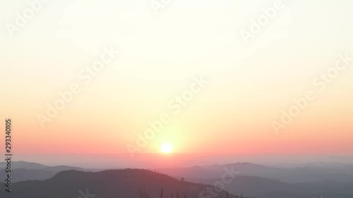 Sunrise in the Mountains in Brazil
