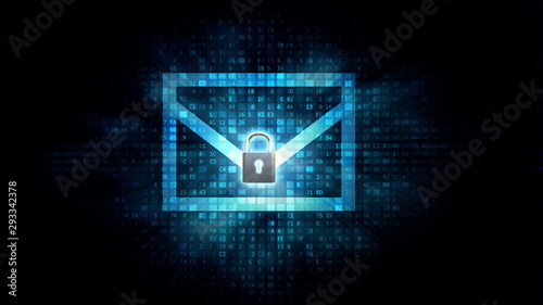 Email Security Protection Concept © Nmedia