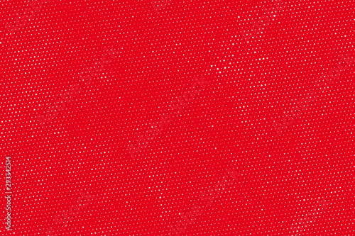 Abstract white dots on red backdrop. Grunge Dotted vector background. Vector template for graphic and web designs photo